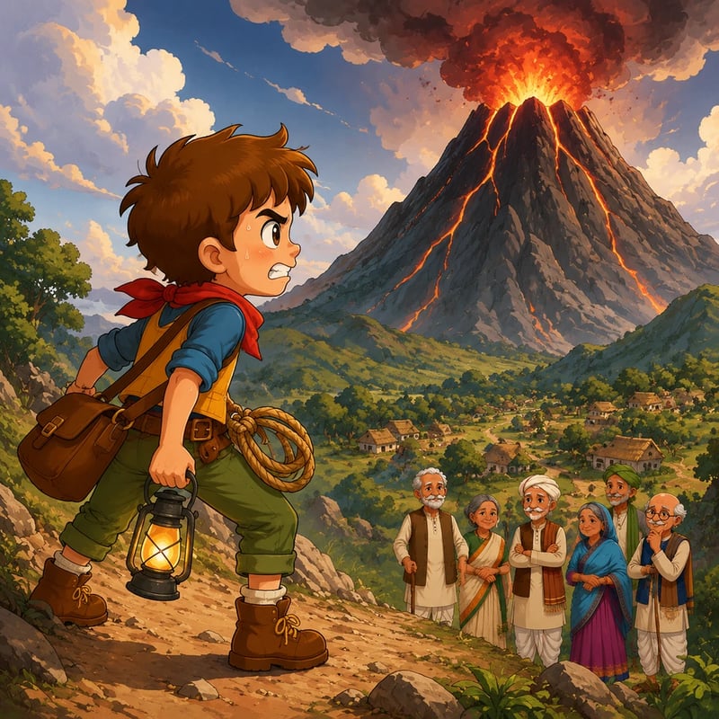 Leo and the Whispering Mountain - Adventure stories