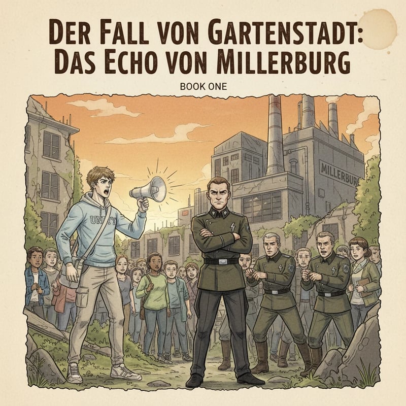 Der Fall von Gartenstadt: Das Echo von Millerburg - Adventure stories