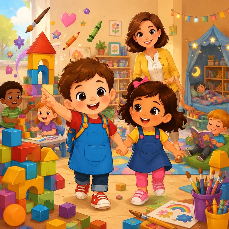La grande journée de Léo à la maternelle - Educational stories