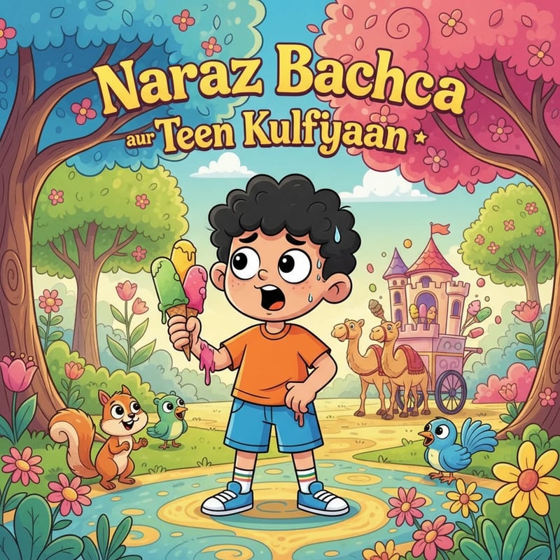 ناراض بچہ اور تین کلفیاں - Educational stories
