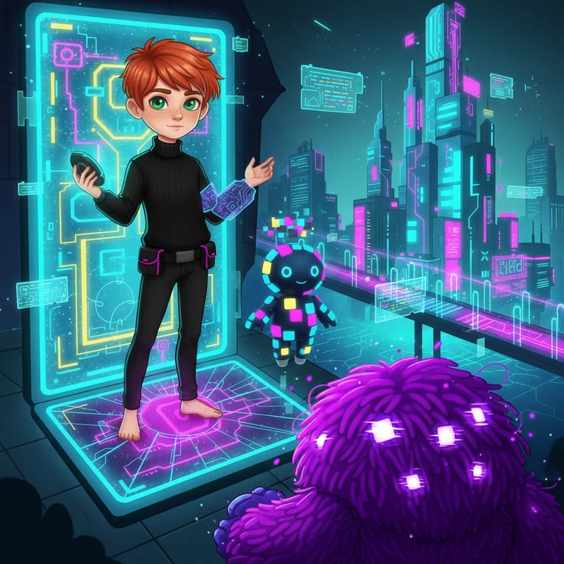 Sasha and the Kingdom of Code - حكايات خيالية
