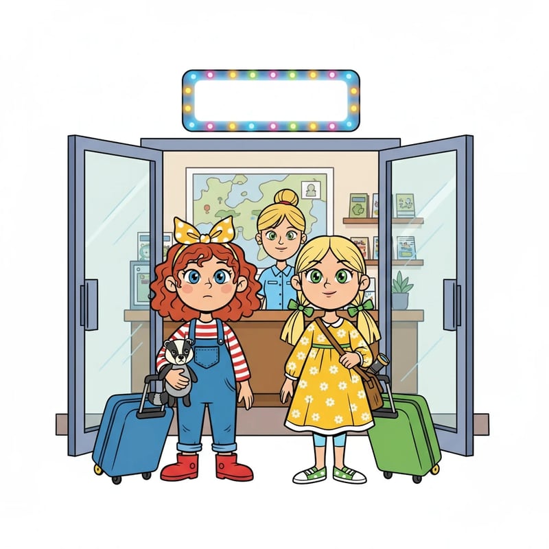 AT THE TOURIST OFFICE - Travel journals