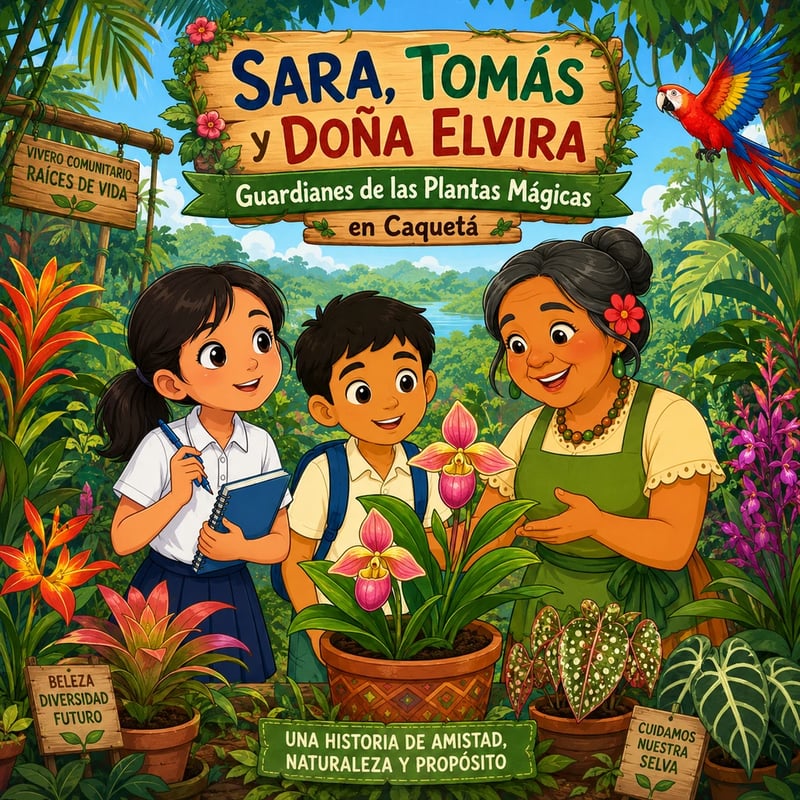 The Guardians of the Amazonian Nursery - Educational stories