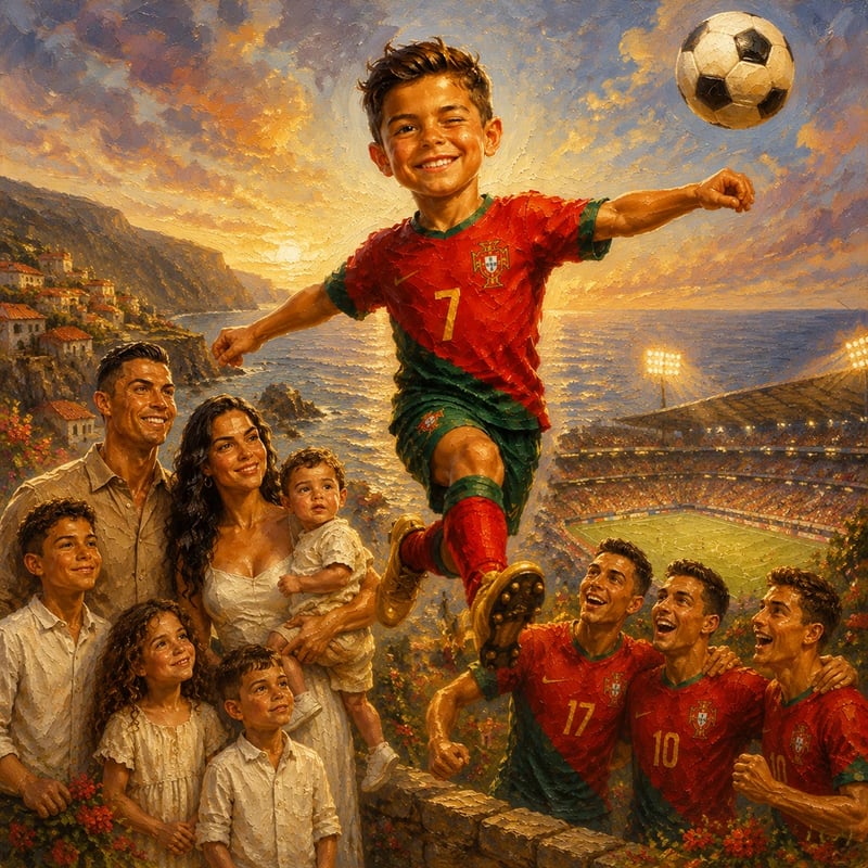 O Menino que Voava com uma Bola: A História de Cristiano - Growth stories