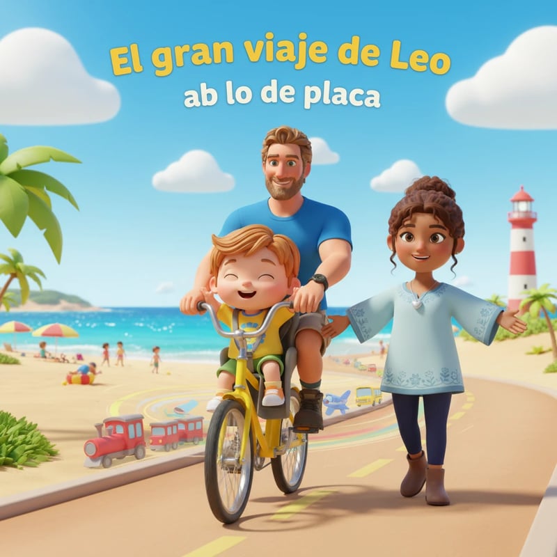 El gran viaje de Leo a la playa - Adventure stories