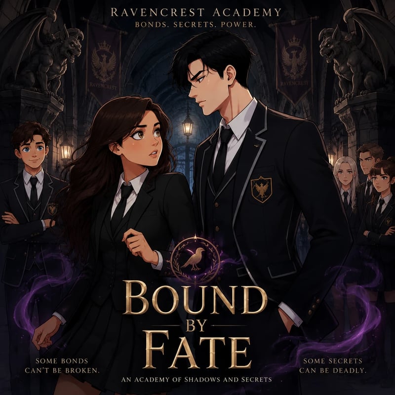 Ravencrest Academy: The Unseen Bond - Fantasy stories