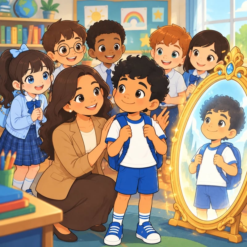 Cermin Ajaib Bu Guru Rina - تعليمية
