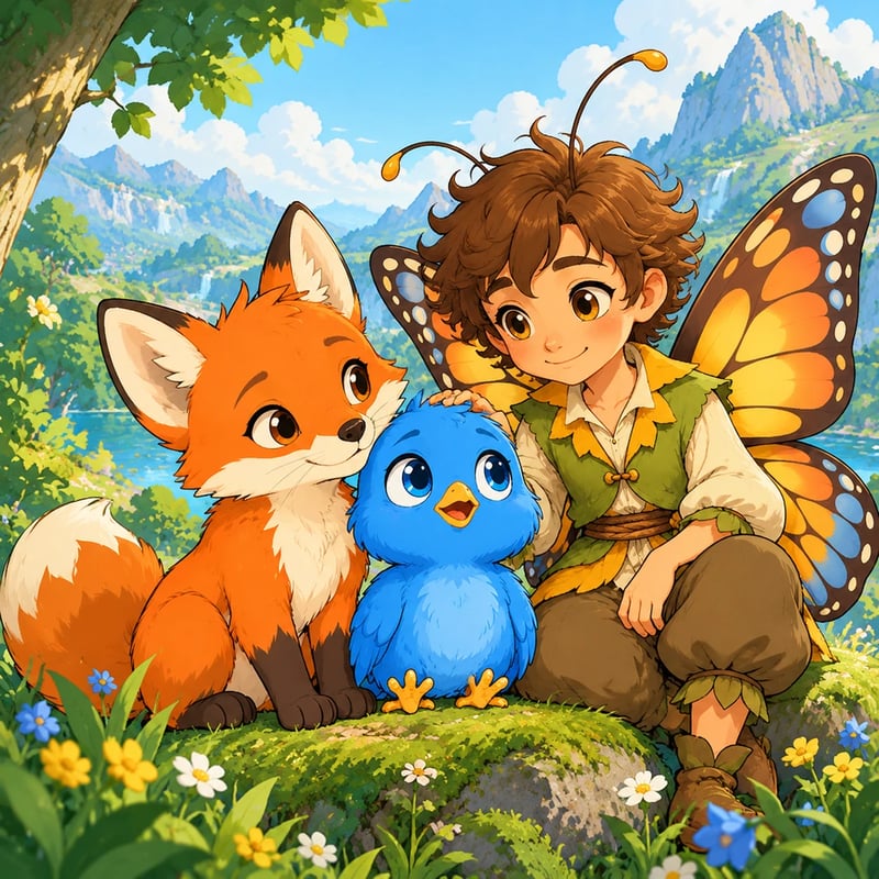 Le Voyage de Gribouille - Fairy tales