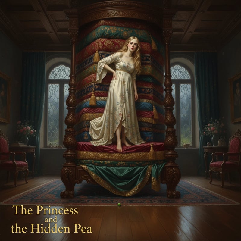 The Princess and the Hidden Pea - Fairy tales