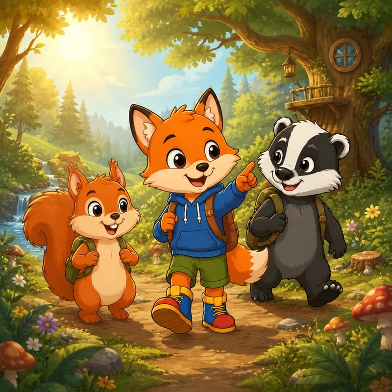 Finns wunderbarer Tag - Educational stories