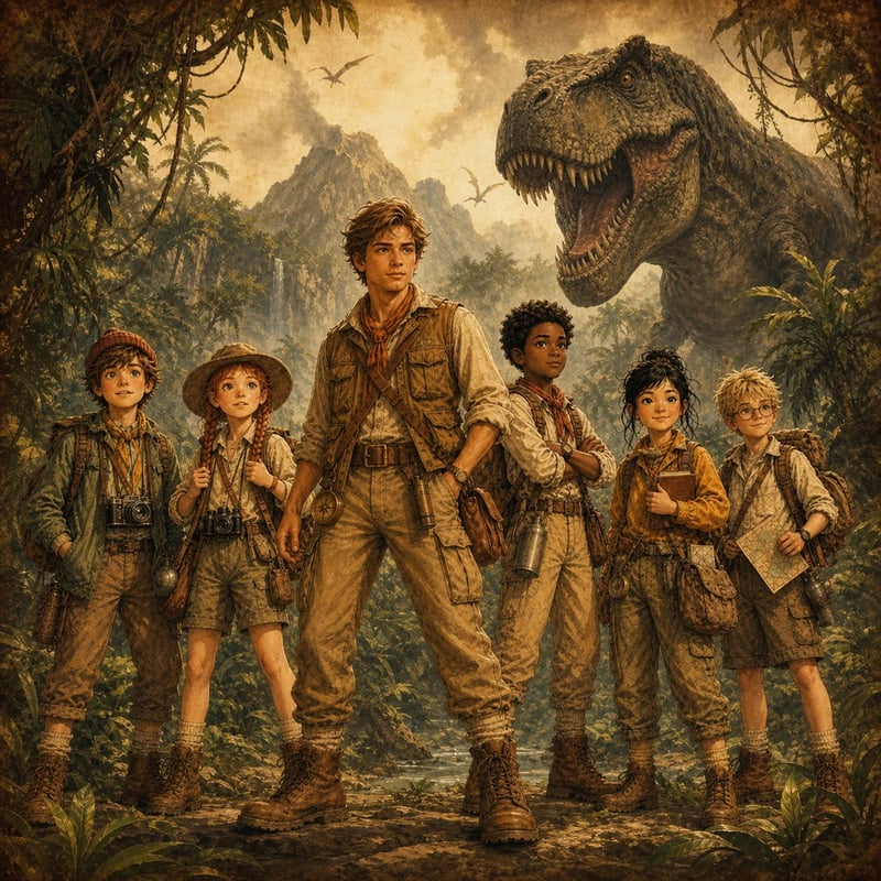 Misi Pengembaraan Dinosaur - Adventure stories