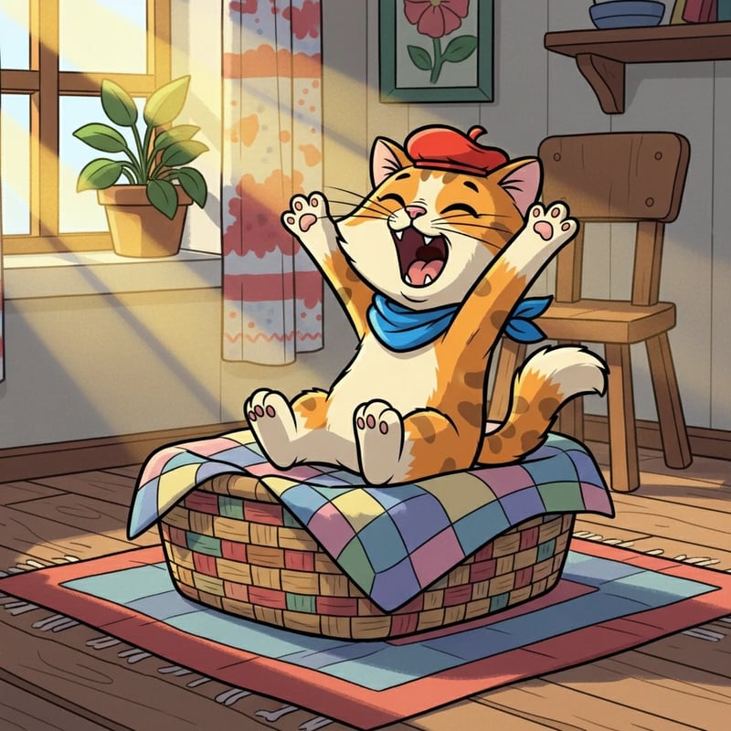 Играющий кот - Animal stories