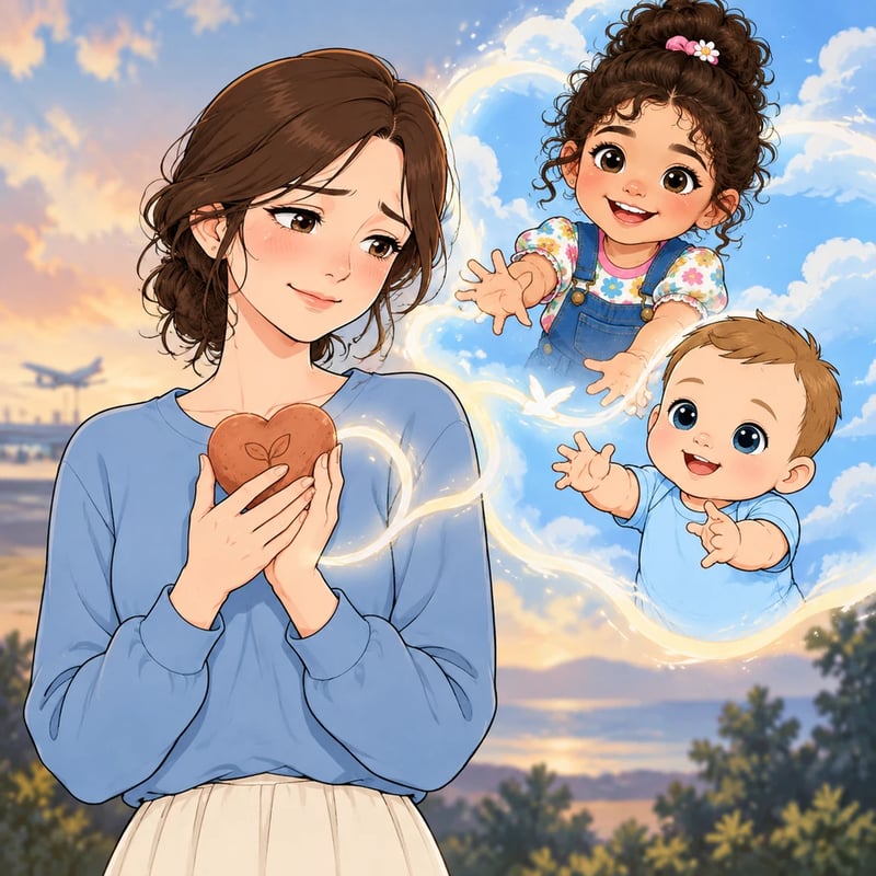 Le Cœur en Terre Cuite de Marine - Family stories