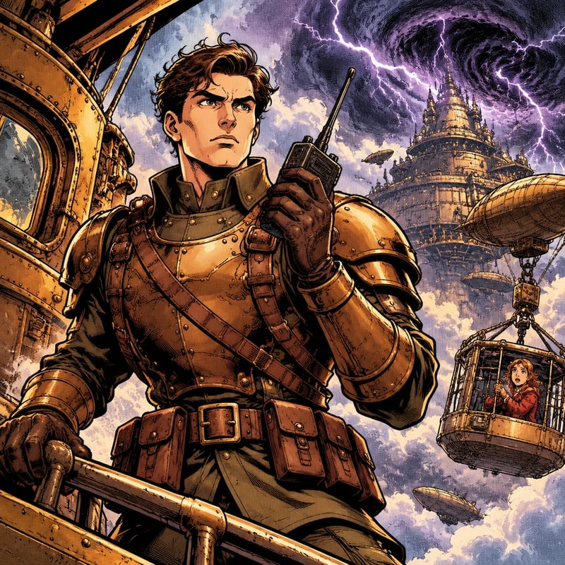 Gibrat and the Sky Fortress - Adventure stories