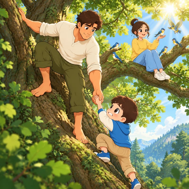 Leo's Reaching Branch - Growth stories