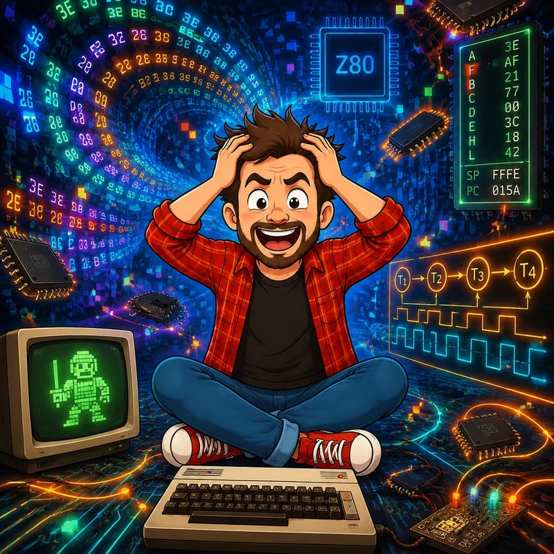 El laberint dels 8 bits: L'aventura del Z80 - Lerngeschichten