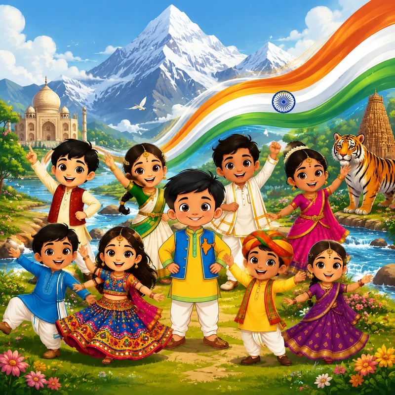 Aarav and the Wonders of India - Educational stories