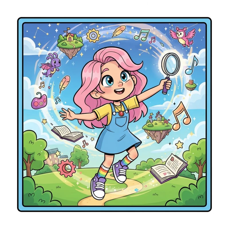 A Descoberta Mágica de Lila - Maerchen