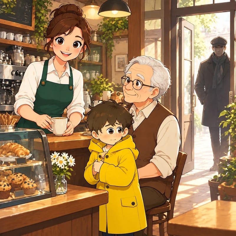 The Warmth of Clara's Corner Cafe - Friendship stories