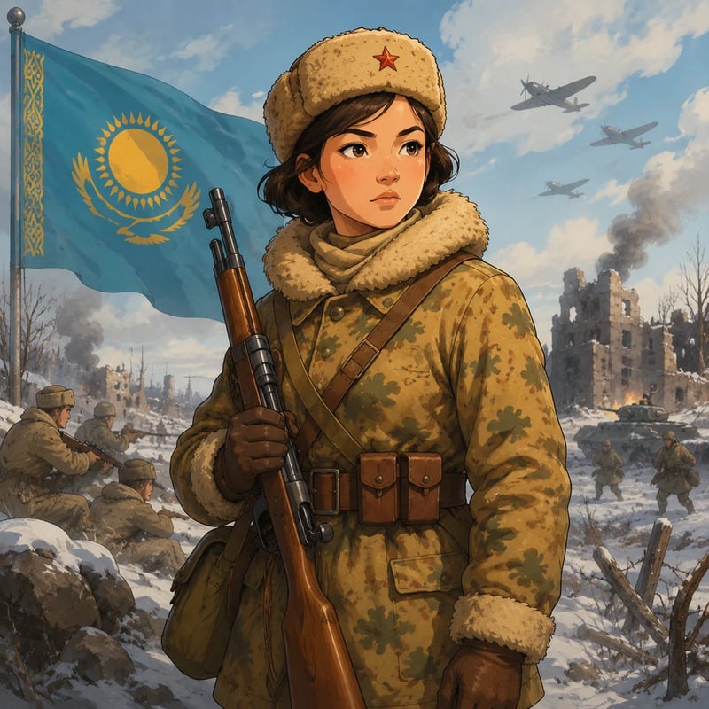 Aliya Moldagulova: The Legend of a Heroine - Educational stories