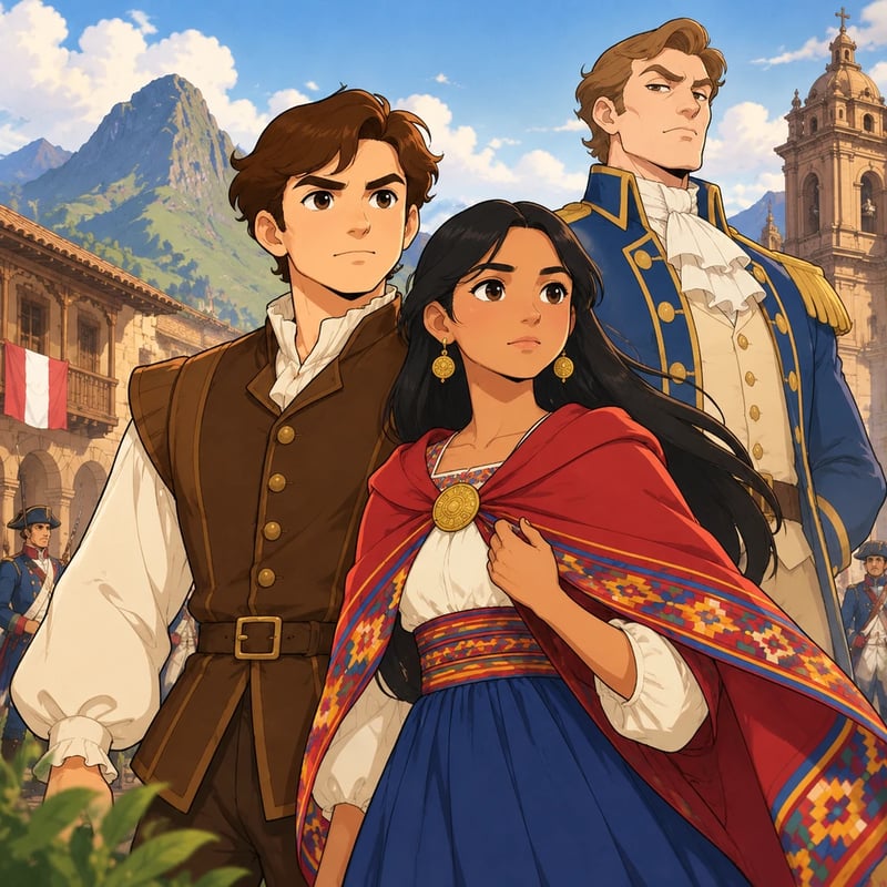 Crónicas de Tinta: Amor y Justicia en el Virreinato - Historical stories