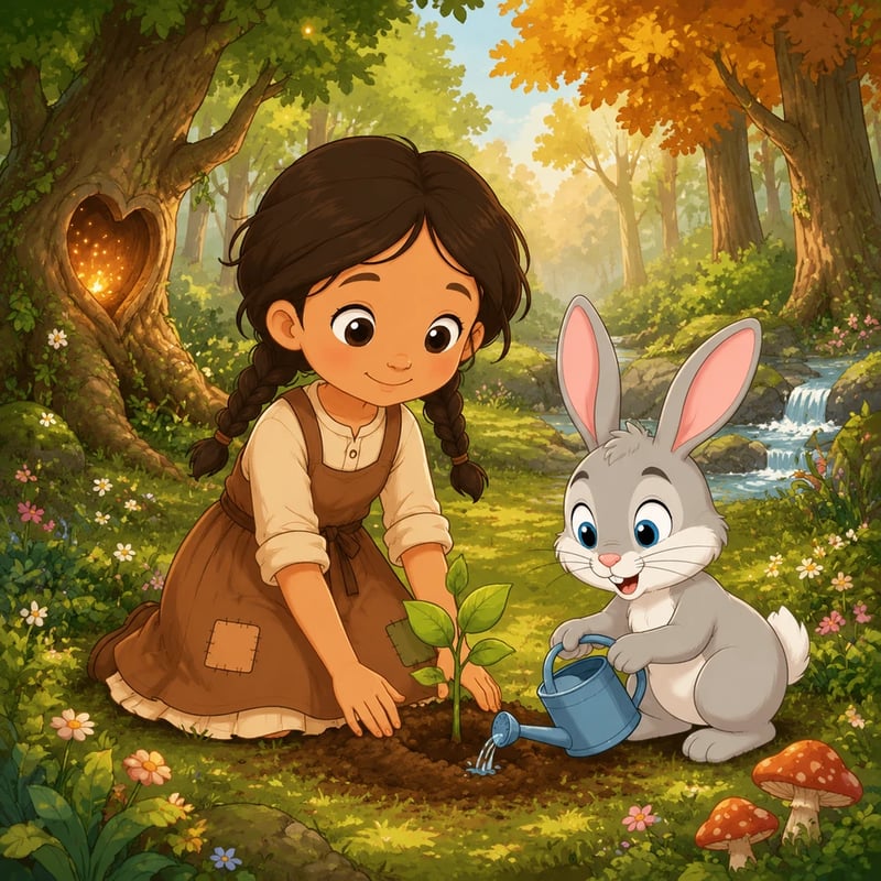 Maya and the Whispering Woods - Friendship stories