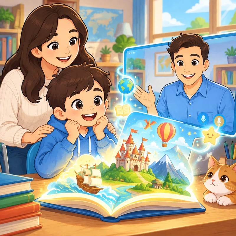 The Little Dream of Speaking English - Educational stories