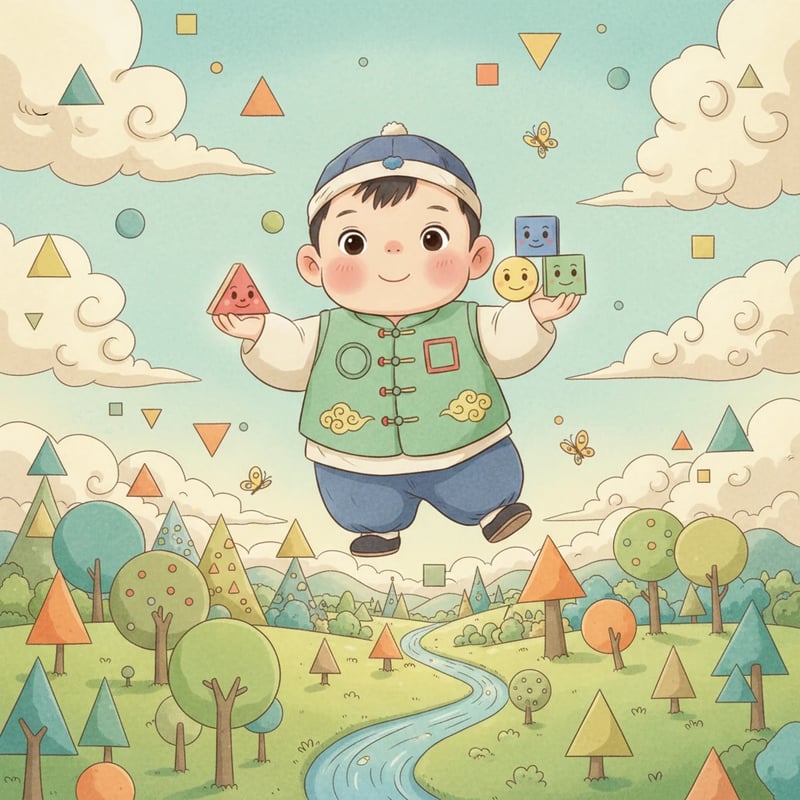 小豆丁的图形冒险 - Educativas