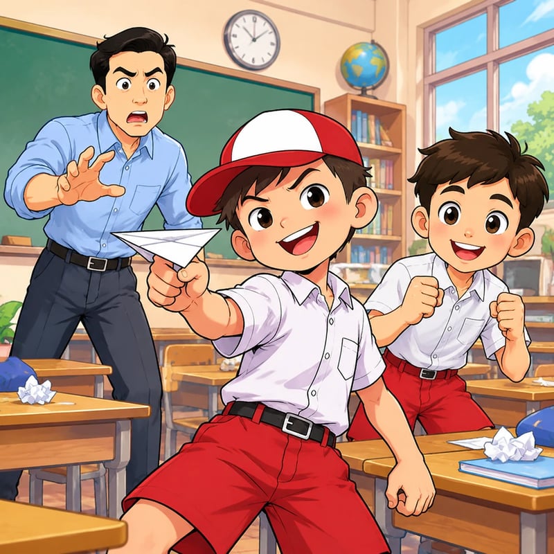 Aksi Kocak Boni di Sekolah - Growth stories