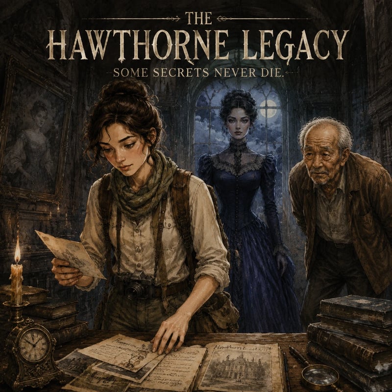 The Secrets of Ashwood Manor - Mystery & Detective