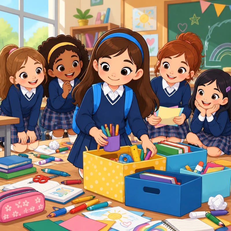 Sara's Little Boxes - Educational stories