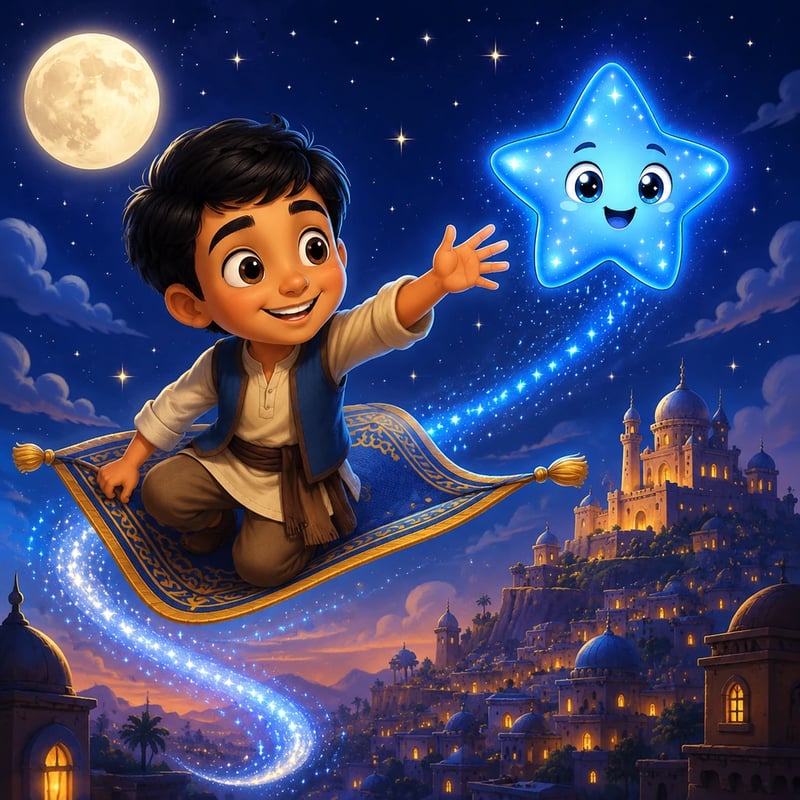 ياسين والنجم السحري - Fairy tales