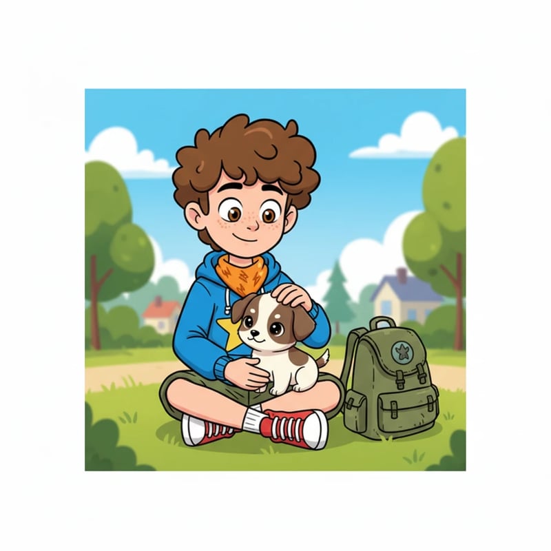 沐沐与豆包：温暖的遇见 - Storie di animali