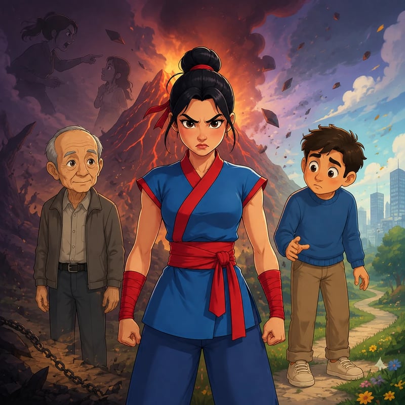 Xiao Lin and the Hidden Volcano - Growth stories