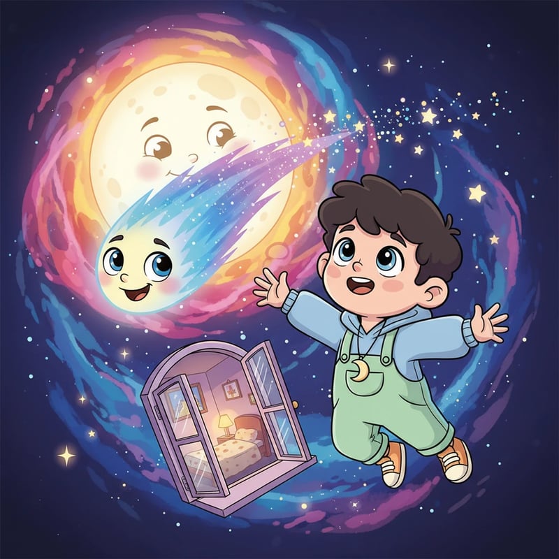 Andrei și Cometa Steluța: O Aventură Cosmică - 冒険ストーリー