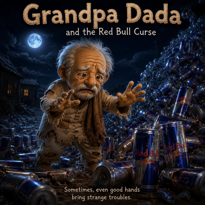 Grandpa and the Red Bull Curse - Fantasy stories