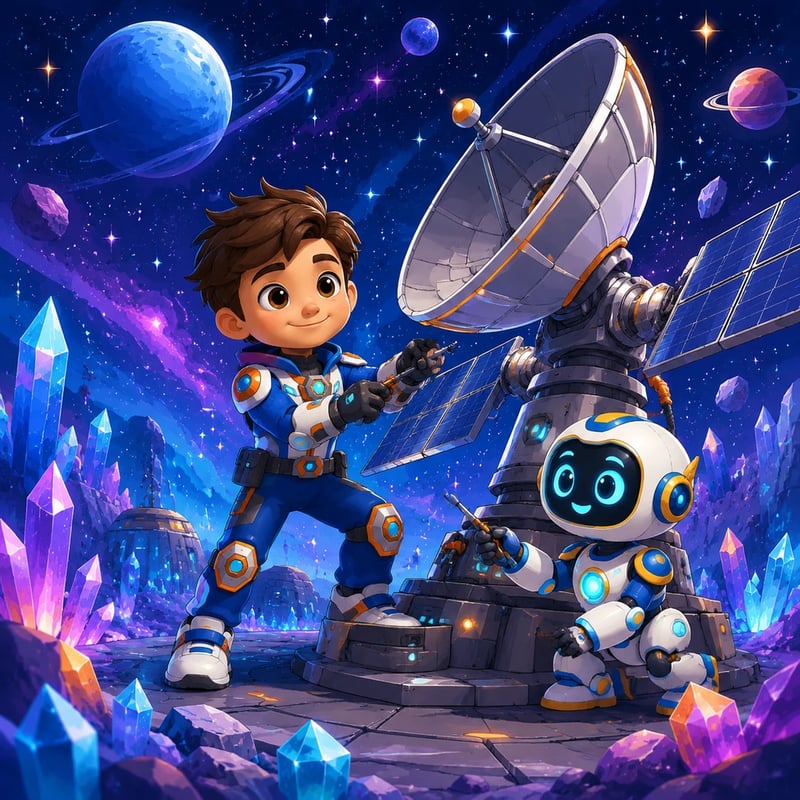 Journey to the Magical Space - Science fiction