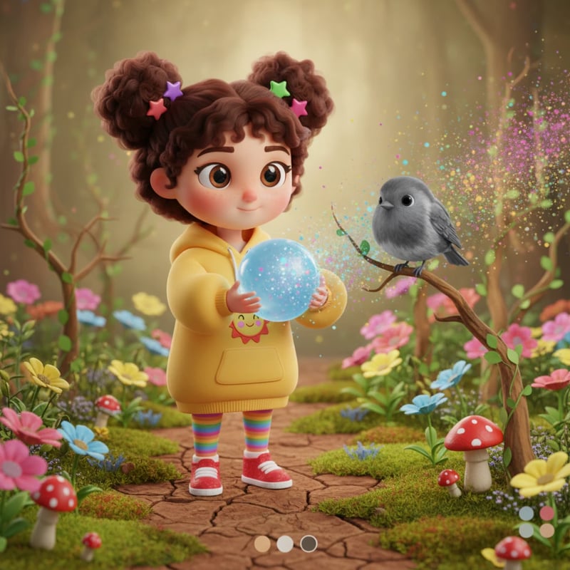 زينة والحديقة السحرية - Fairy tales