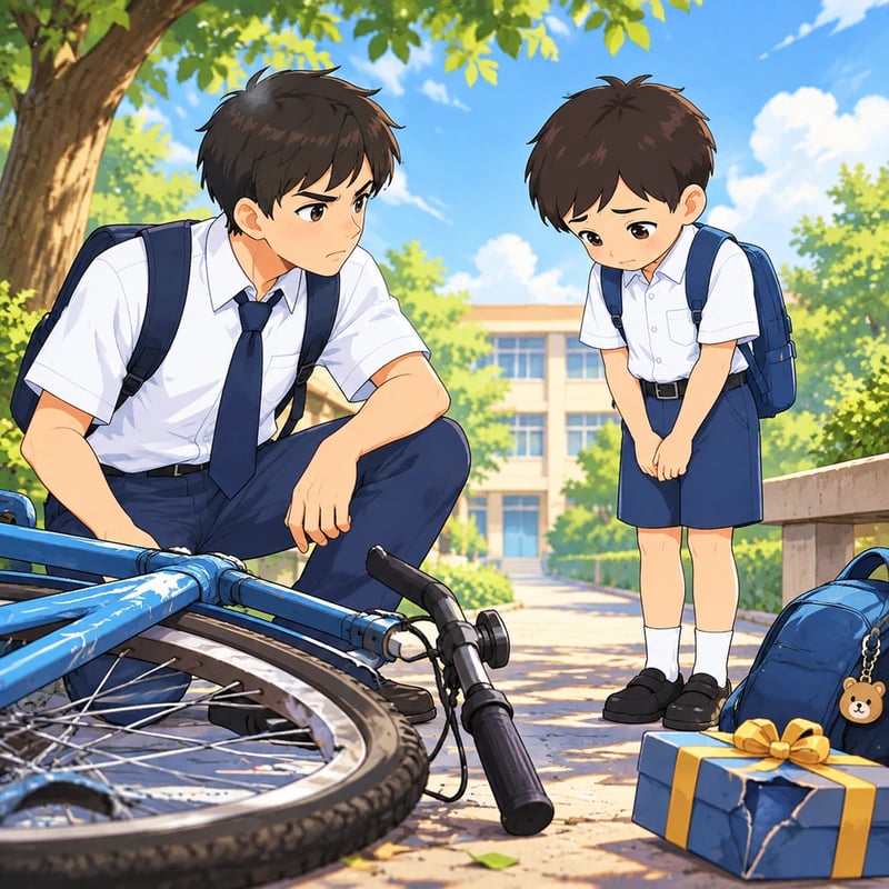 The Bicycle and the Apology - Friendship stories