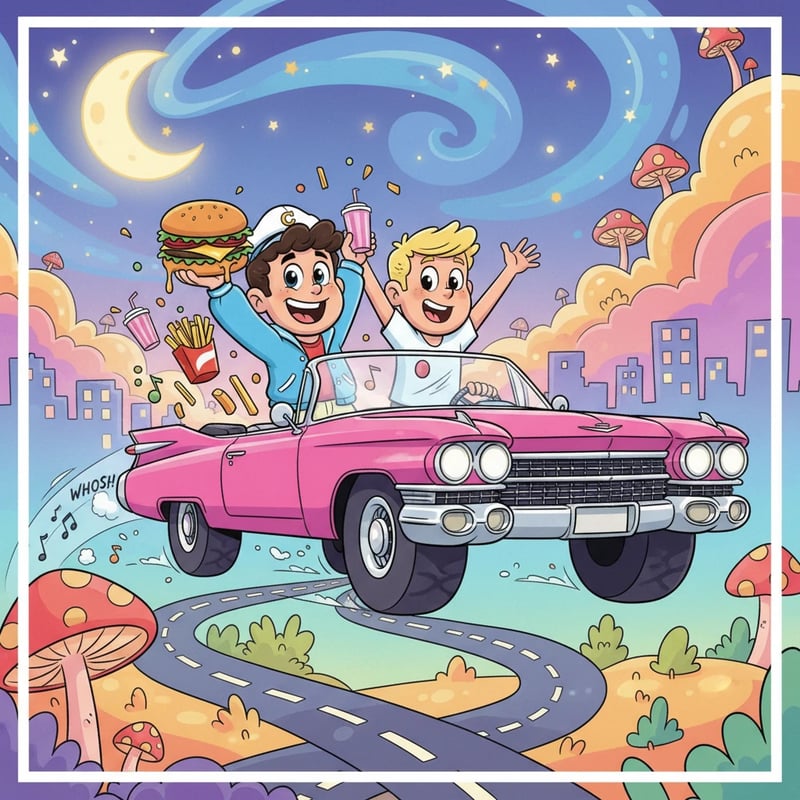Ole og Hansi's Cadillac Eventyr - Macera hikayeleri