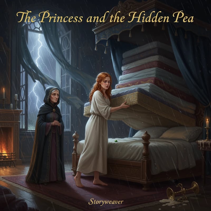 The Princess and the Hidden Pea - Fairy tales