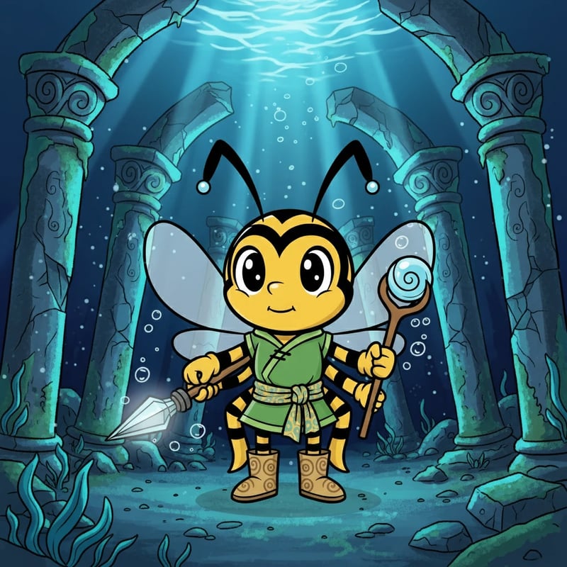 Lumescor, o Julgador da Areia Azul - Fantasy stories