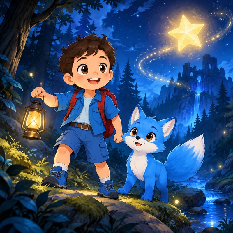 Léo and the Forest of Stars - Fairy tales