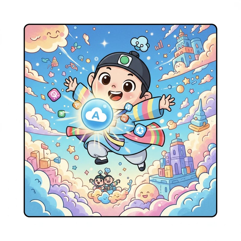 Volumo의 클라우드 모험 - Educational stories