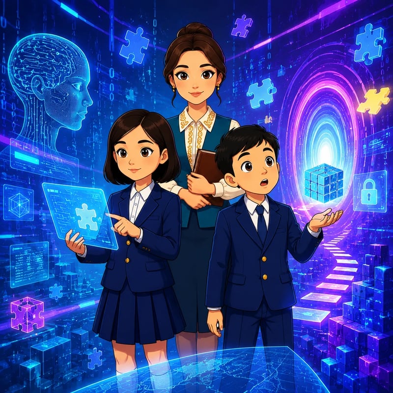Цифрлы әлемнің құпиясы - Educational stories