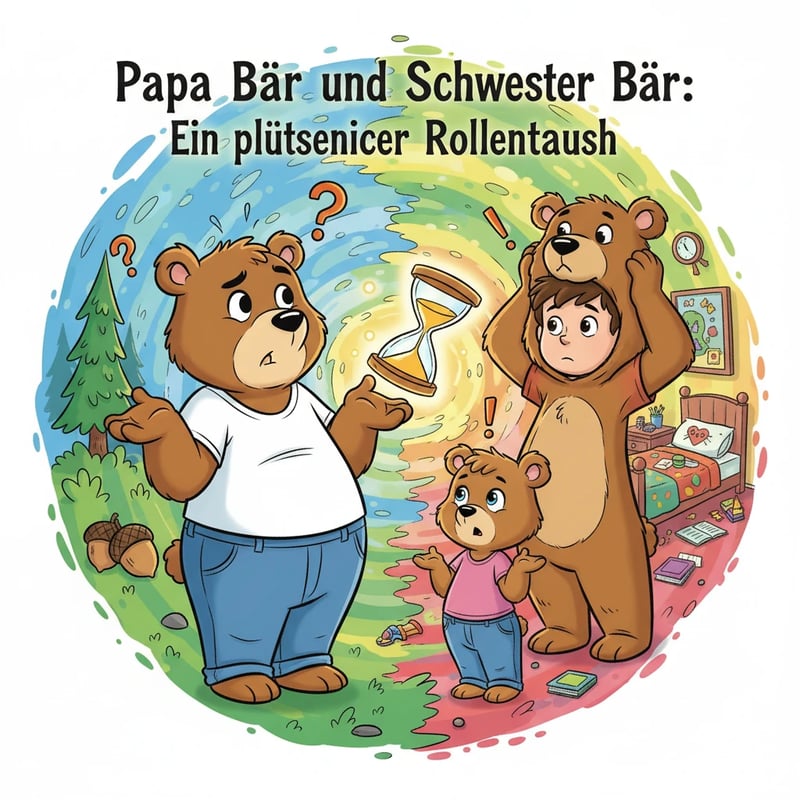 Papa Bär und Schwester Bär: Ein plötzlicher Rollentausch - 가족