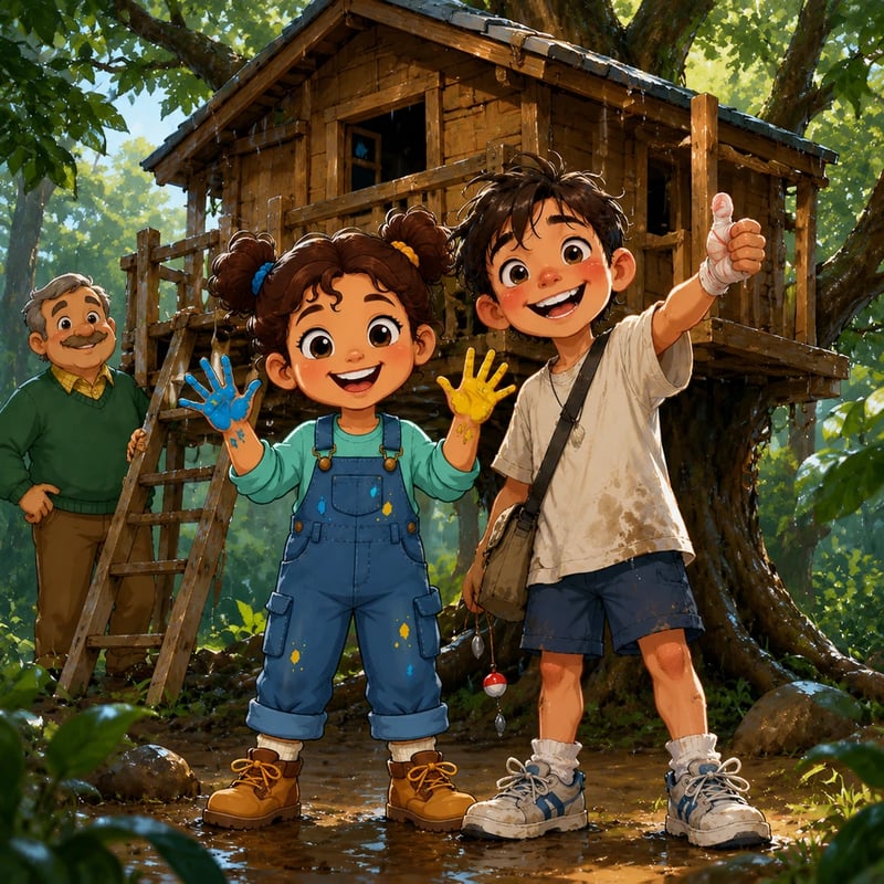The Treehouse Triumph - Friendship stories
