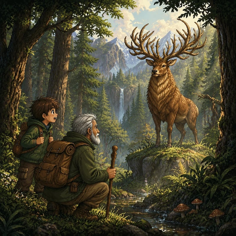 The Great Forest Hunt: A Journey of Discovery - Adventure stories