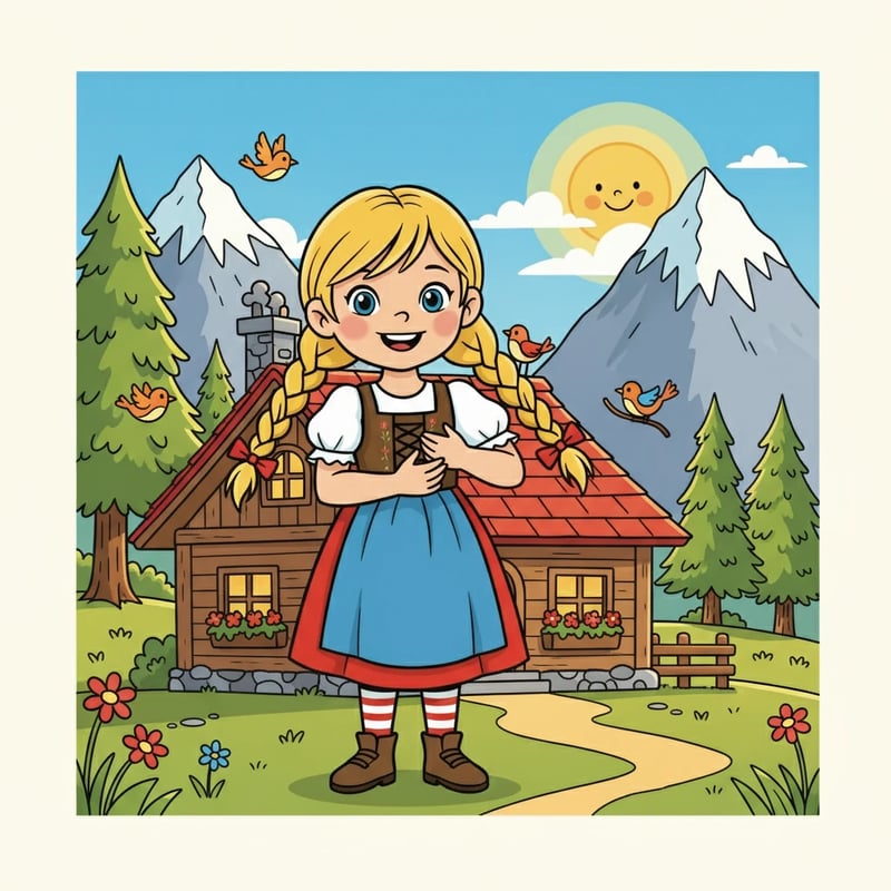 Heidi und Blümchens Abenteuer - Friendship stories