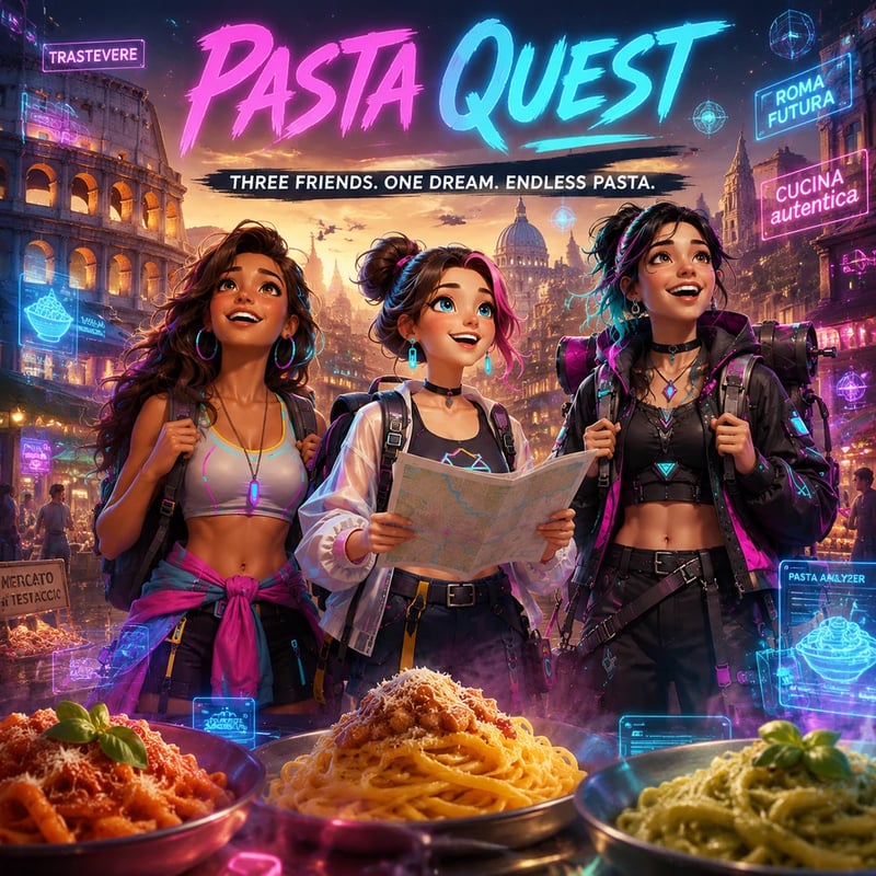 The Great Pasta Adventure - Adventure stories